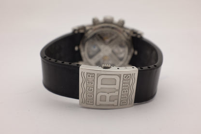Roger Dubuis Sympathie Chronograph Steel Limited Edition 280Pcs 43MM Box Papers