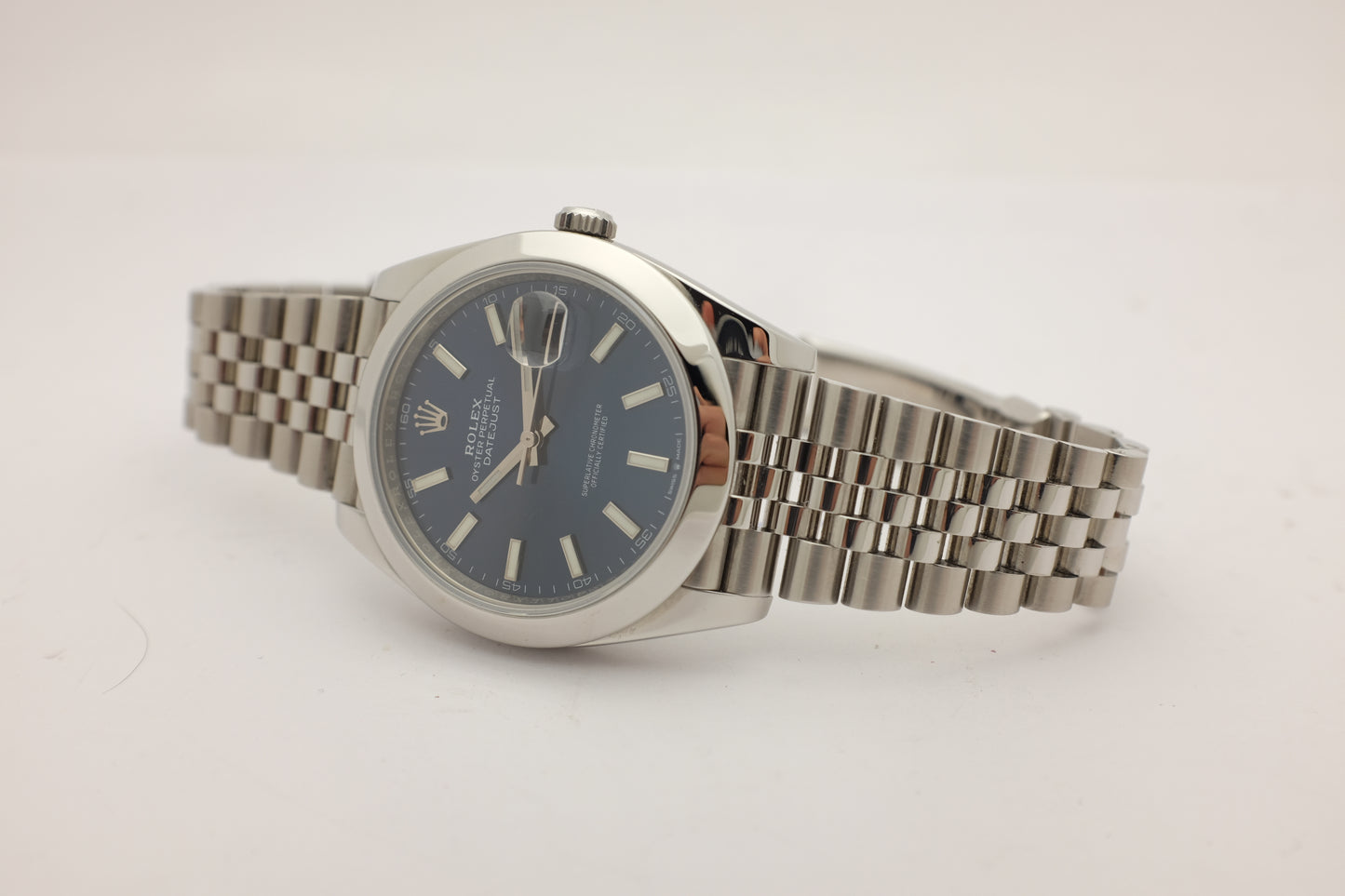 Rolex Datejust 41MM Smooth Bezel Jubilee 126300 Box Papers 2023