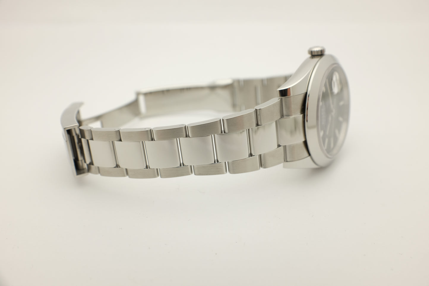 Rolex Datejust 41MM Steel Black Smooth 41MM 126300 Box Papers 2018