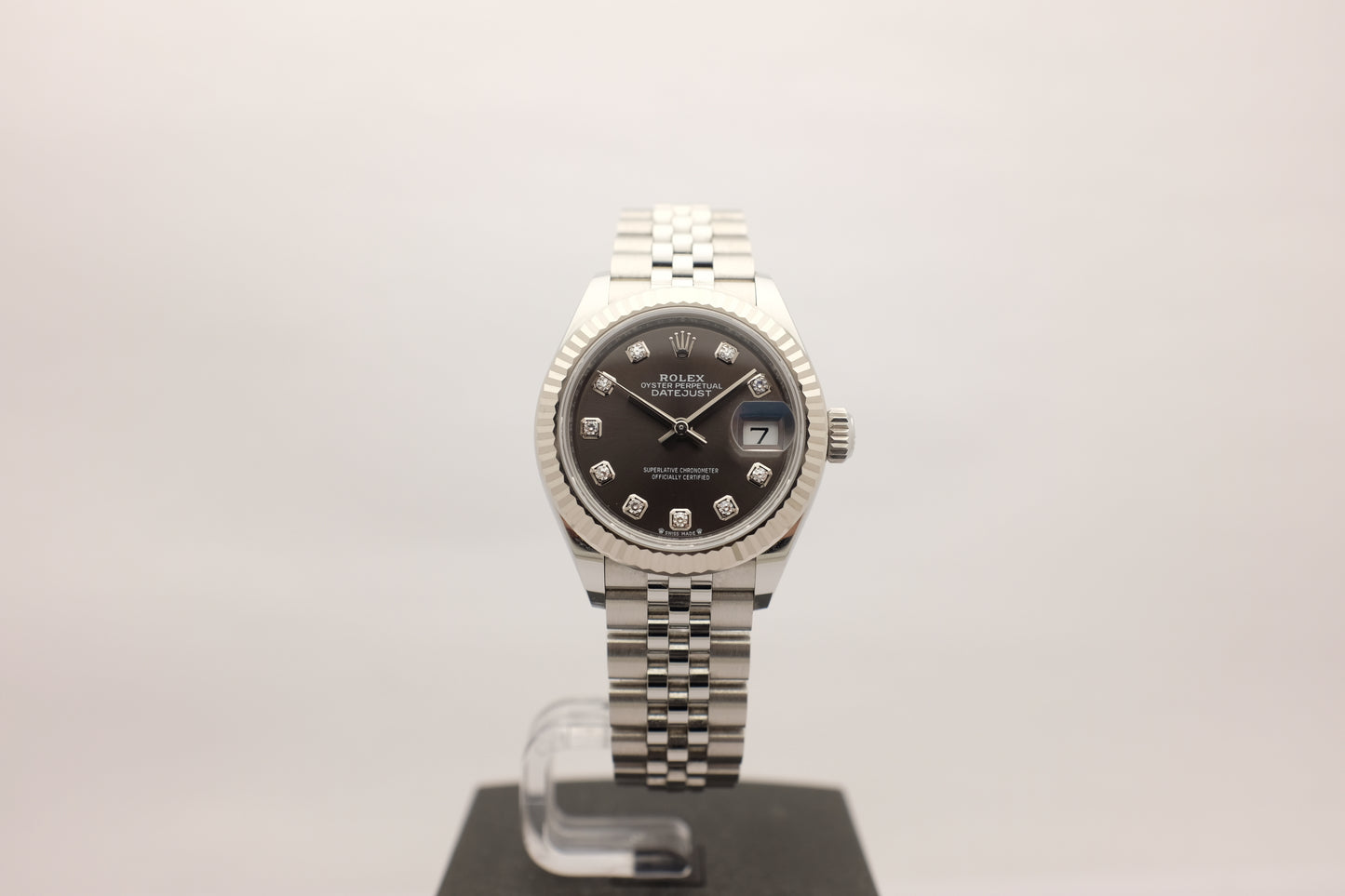 Rolex Datejust Steel Factory Diamonds 28MM 279174 Box Papers 2022