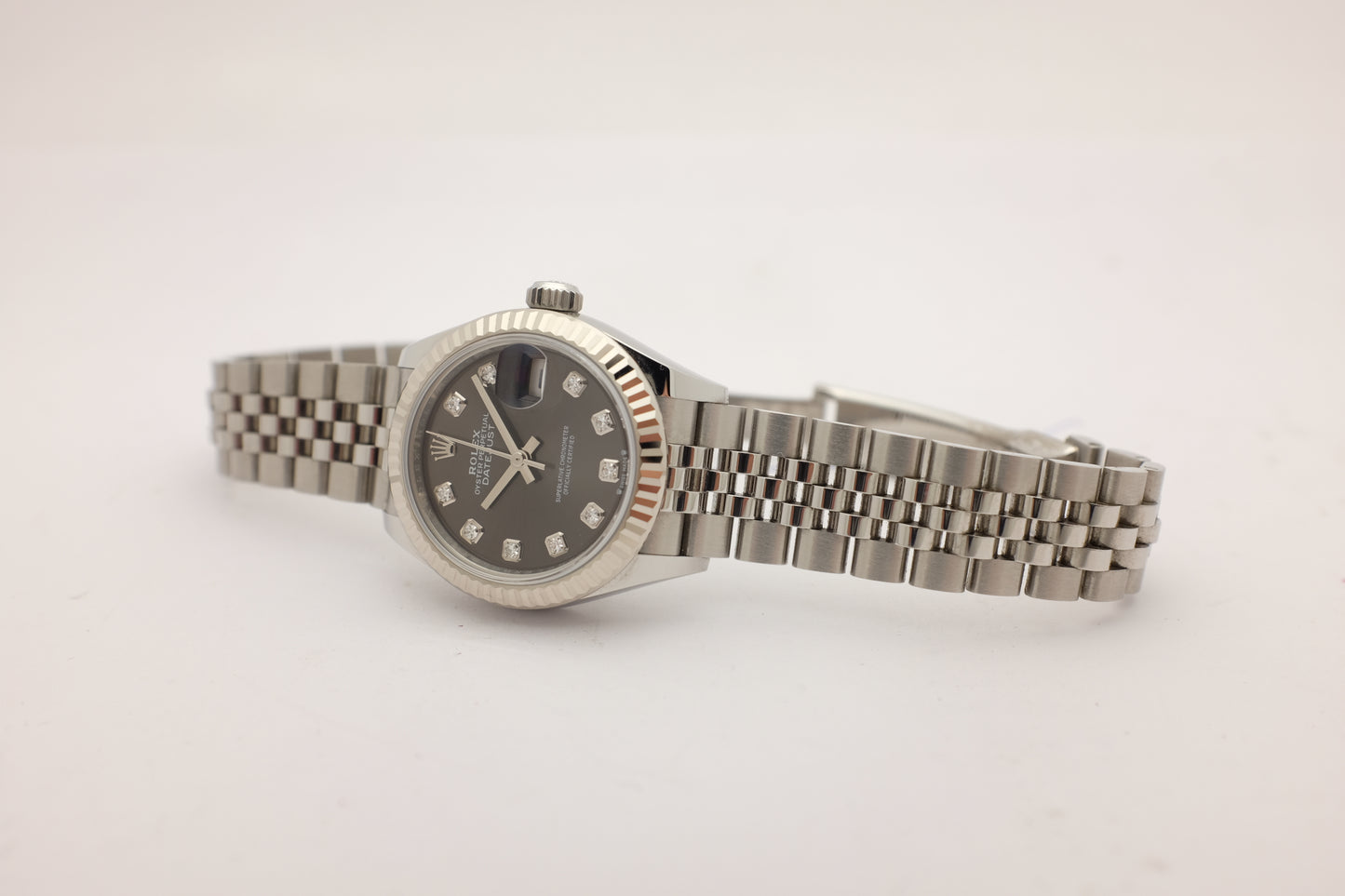 Rolex Datejust Steel Factory Diamonds 28MM 279174 Box Papers 2022