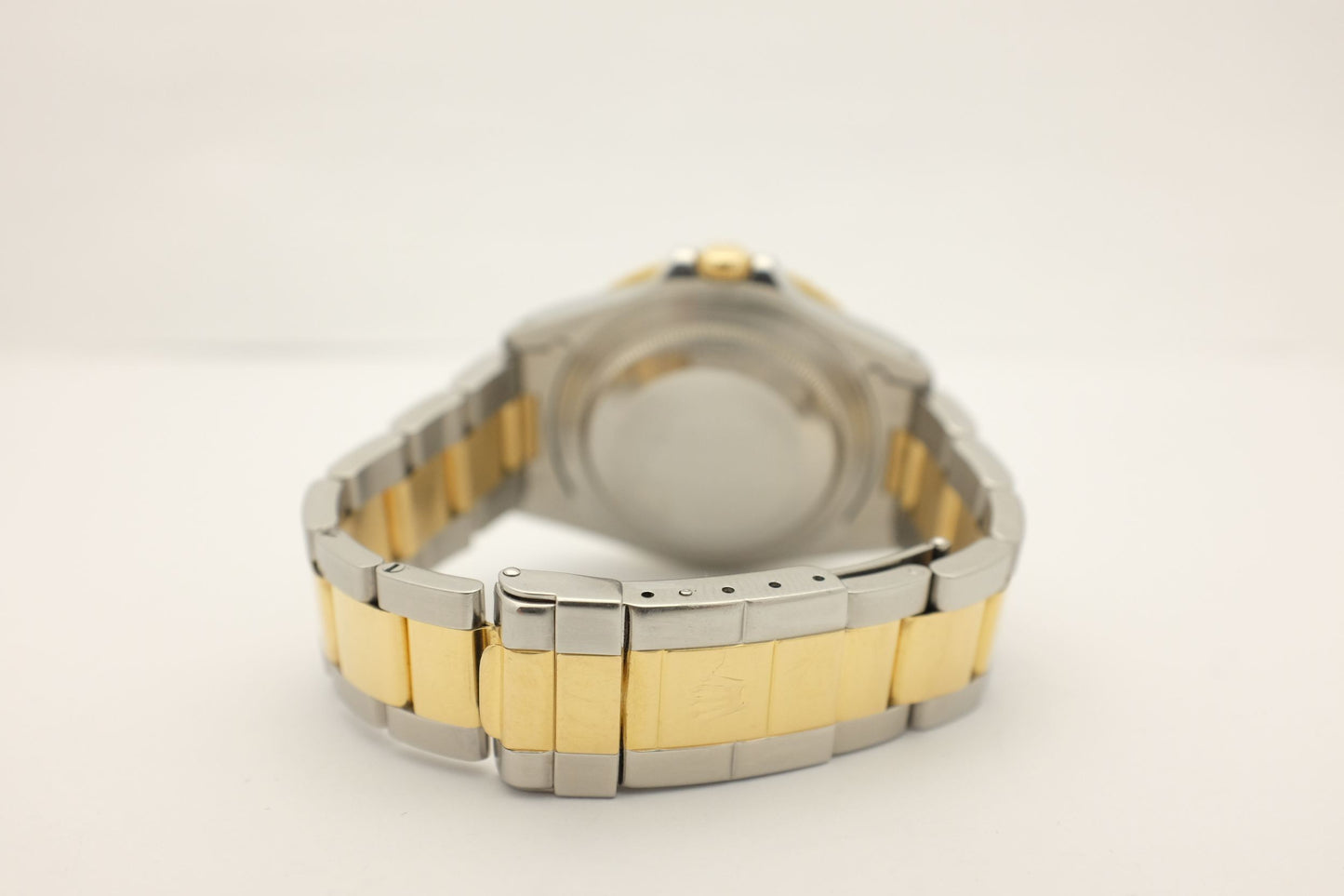 Rolex GMT Master II 18Kt Stainless 40MM 16713 Box Papers 1998