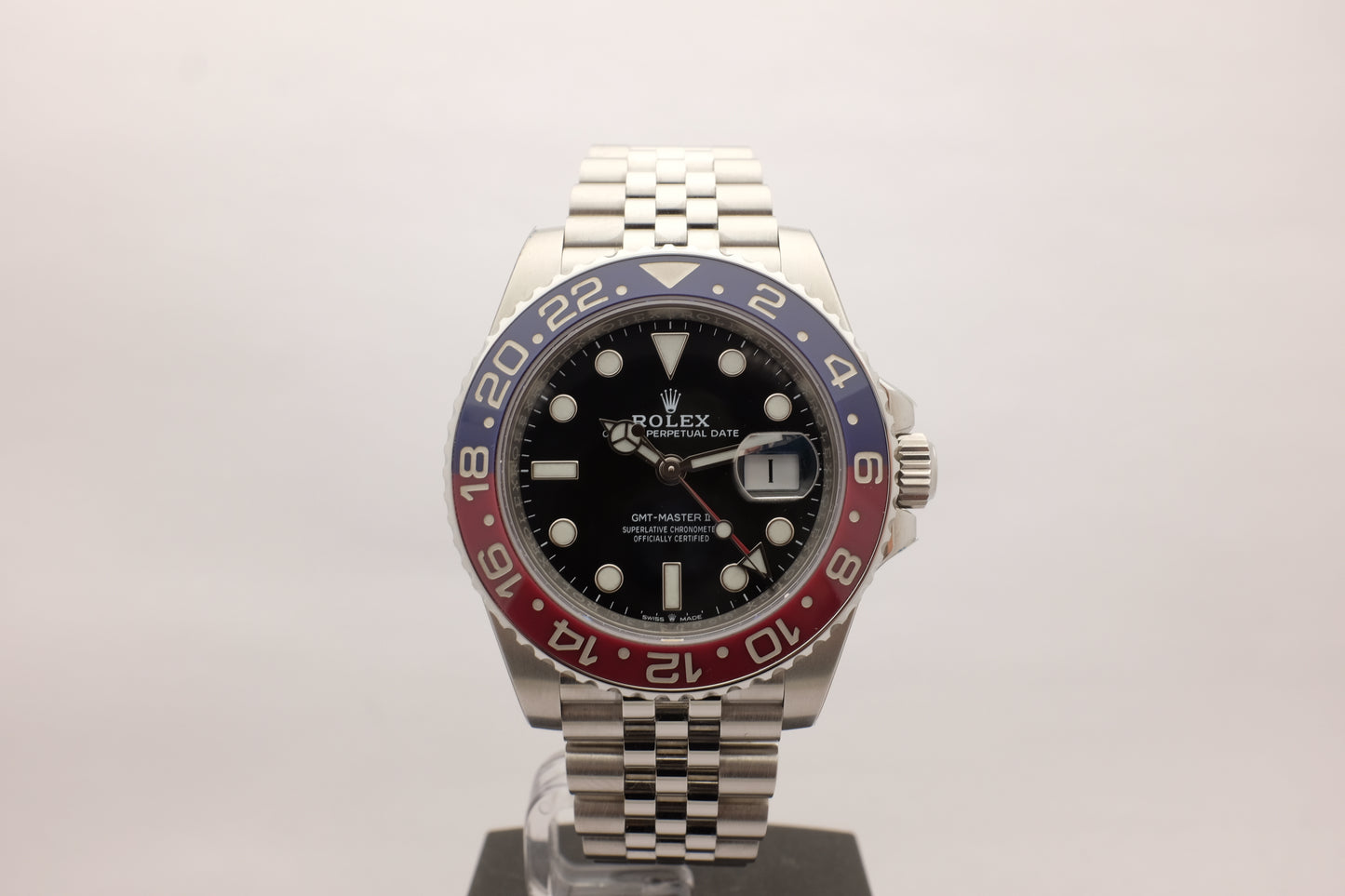 Rolex GMT Master II Ceramic “Pepsi” 40MM 126710BLRO Box Papers 2021