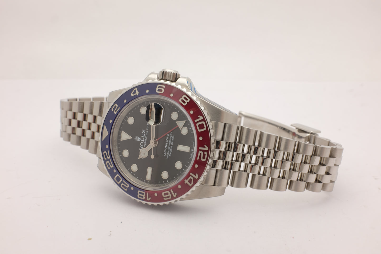 Rolex GMT Master II Ceramic “Pepsi” 40MM 126710BLRO Box Papers 2021