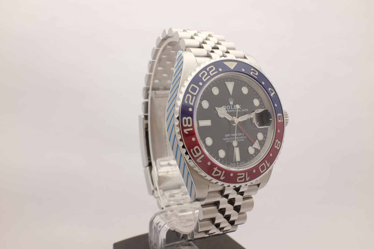 Rolex GMT Master II Ceramic “Pepsi” 40MM 126710BLRO Box Papers 2021
