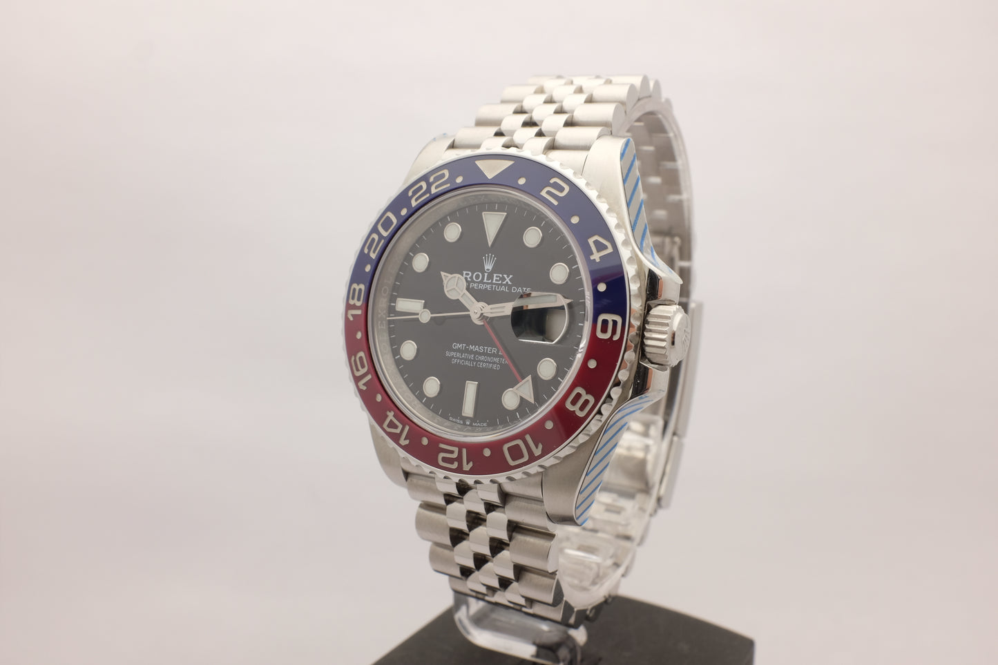 Rolex GMT Master II Ceramic “Pepsi” 40MM 126710BLRO Box Papers 2021