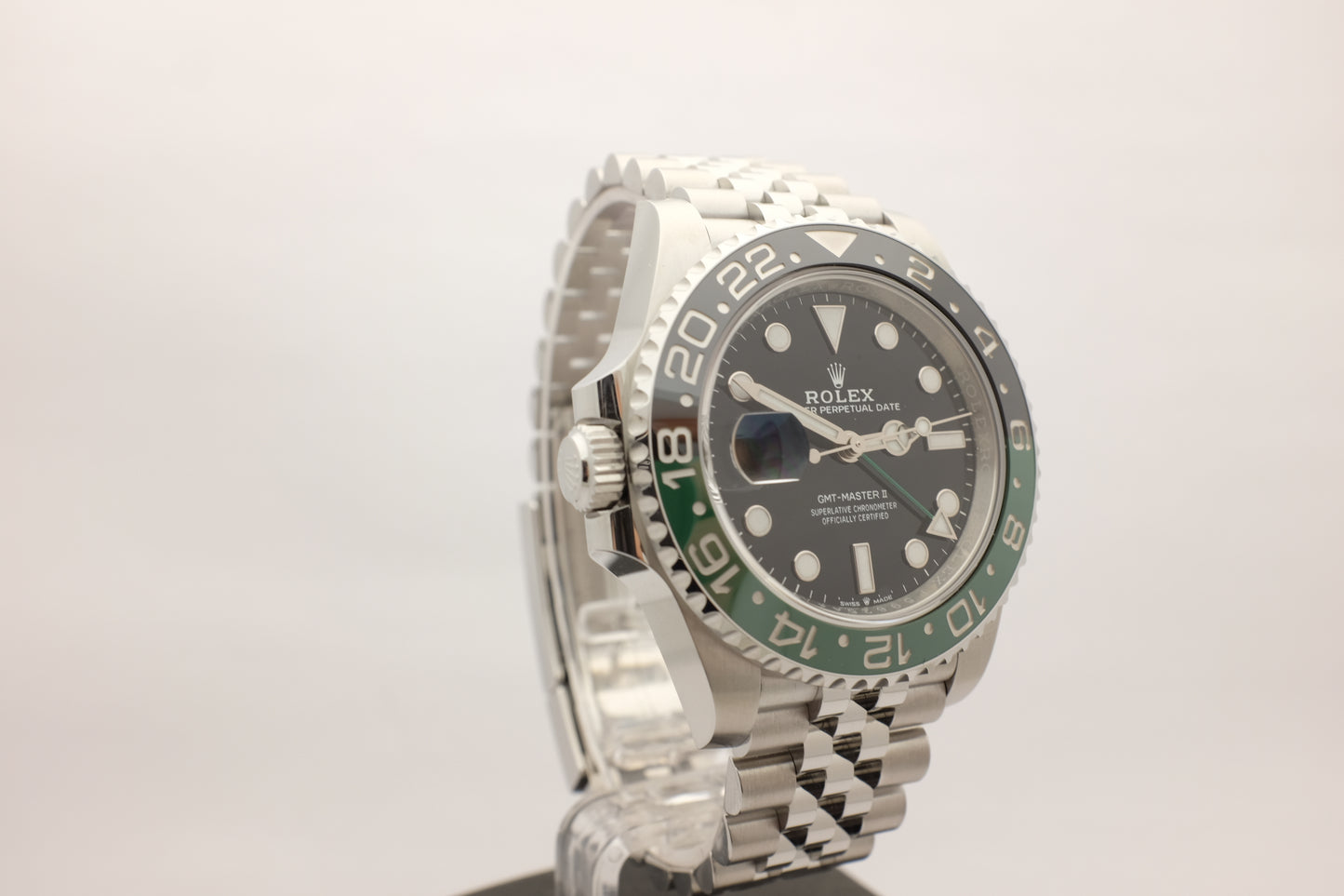Rolex GMT Master II Black Green Ceramic Sprite Box Papers 2024