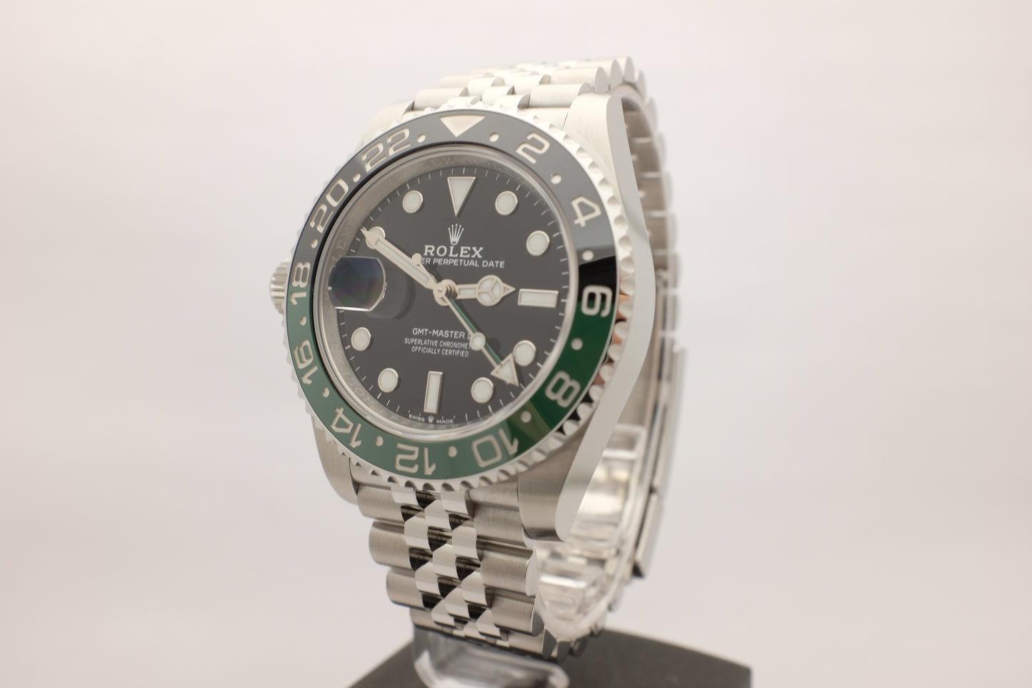 Rolex GMT Master II Black Green Ceramic Sprite Box Papers 2024
