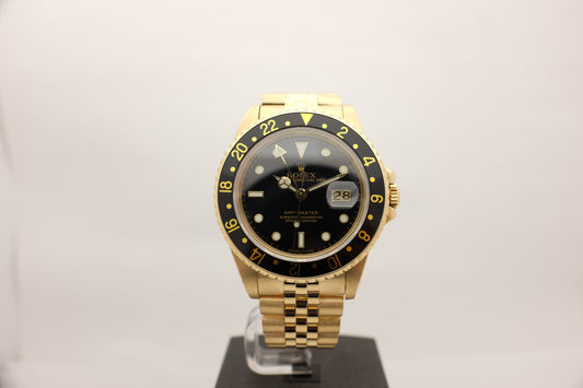 Rolex GMT-Master 18K Yellow Gold 40MM 16758 CIRCA 1982