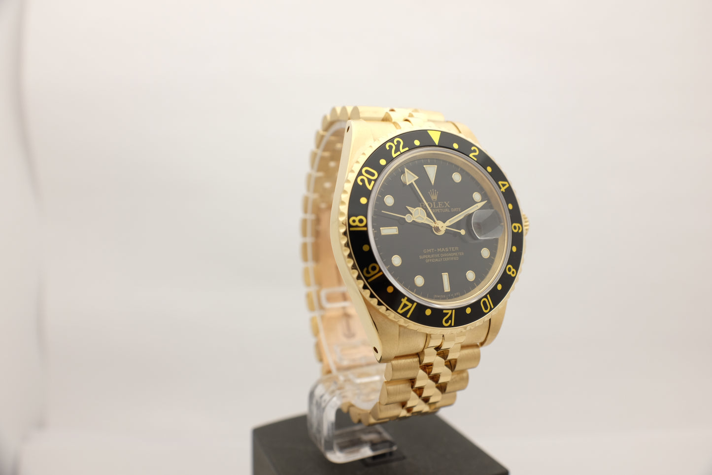 Rolex GMT-Master 18K Yellow Gold 40MM 16758 CIRCA 1982