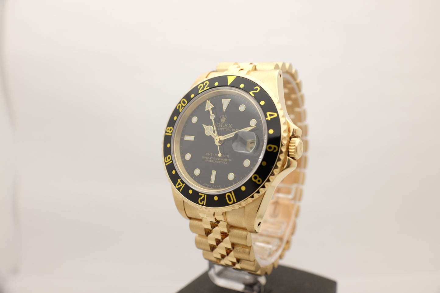 Rolex GMT-Master 18K Yellow Gold 40MM 16758 CIRCA 1982