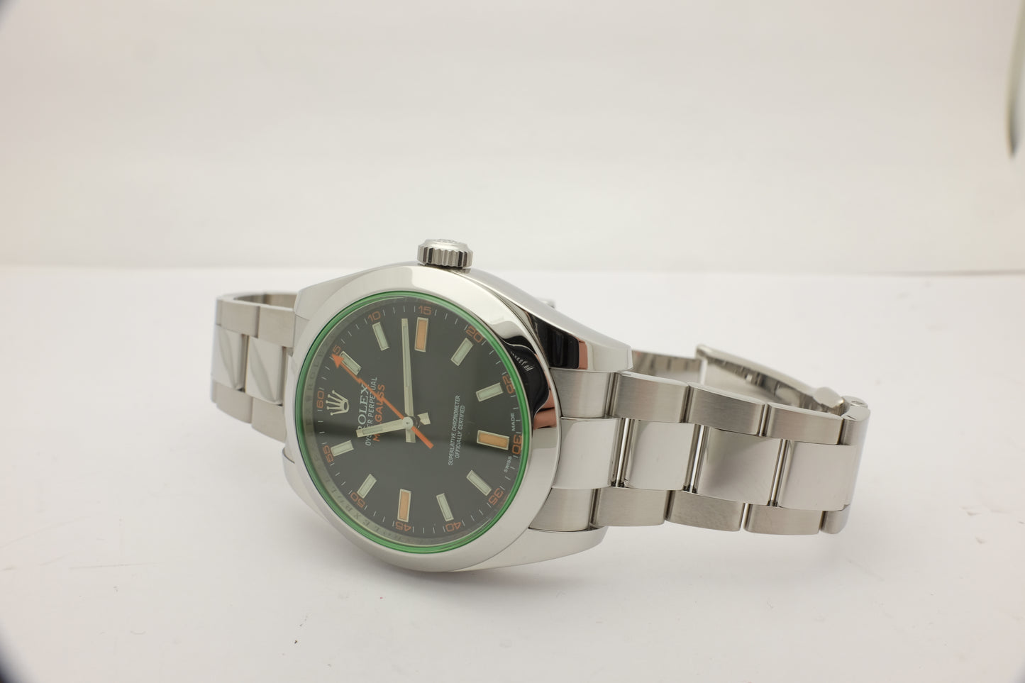 Rolex Milgauss Green Sapphire 40MM 116400GV