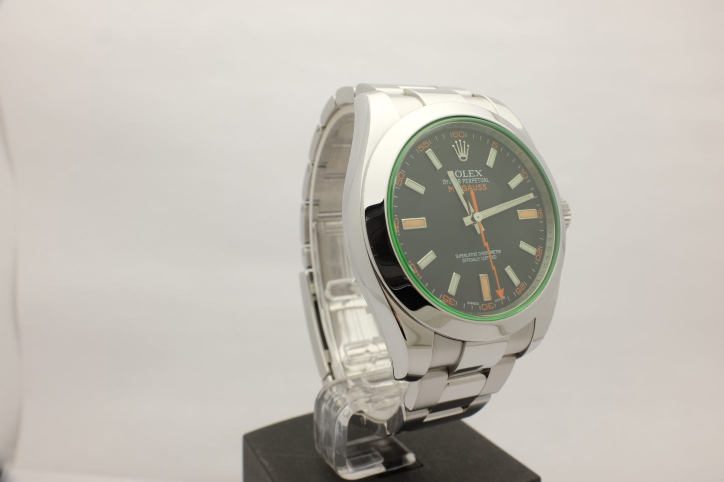 Rolex Milgauss Green Sapphire 40MM 116400GV