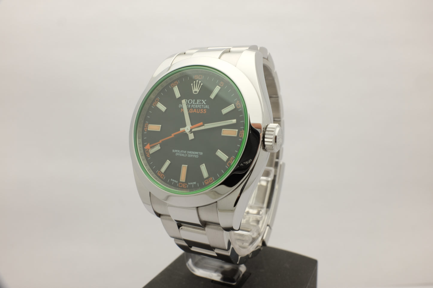 Rolex Milgauss Green Sapphire 40MM 116400GV
