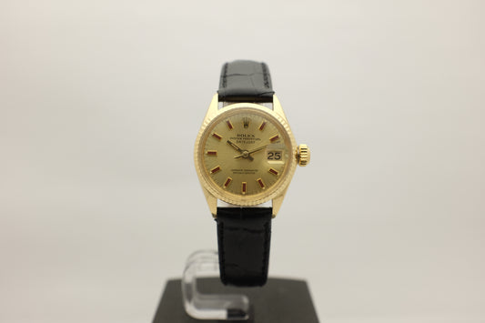 Rolex Datejust 18K Yellow Gold 26MM 6517
