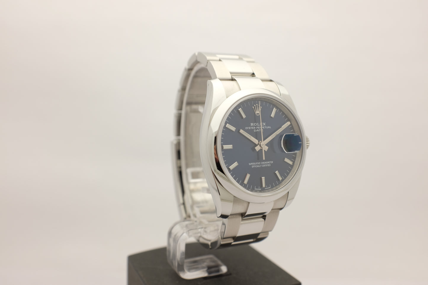Rolex Oyster Perpetual Date Steel 34MM 115200 Box Papers 2021