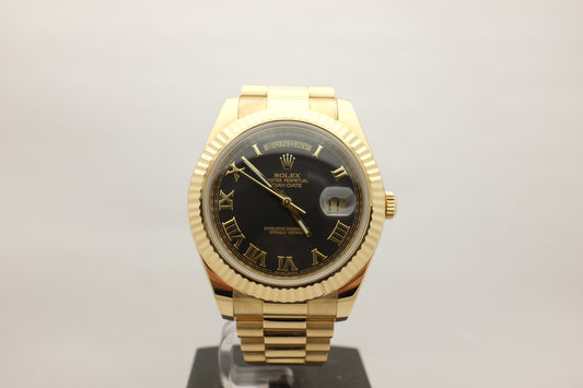 Rolex Day Date II President Yellow Gold 41MM 218238