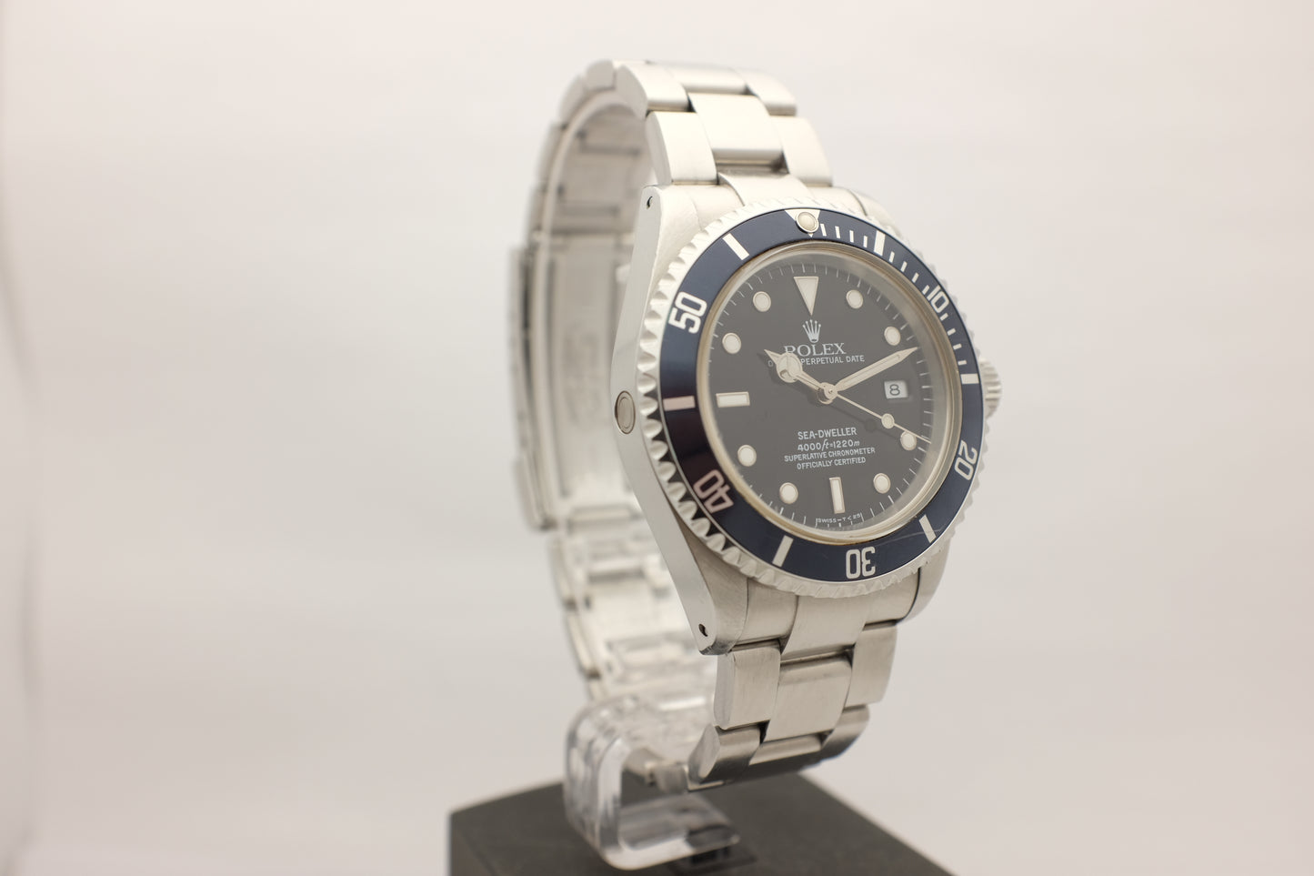 Rolex Seadweller Steel U Series Box Papers 1998