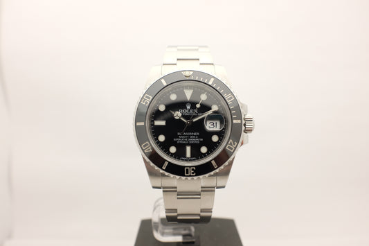 Rolex Submariner Black Ceramic Date 40MM Box Papers 2014