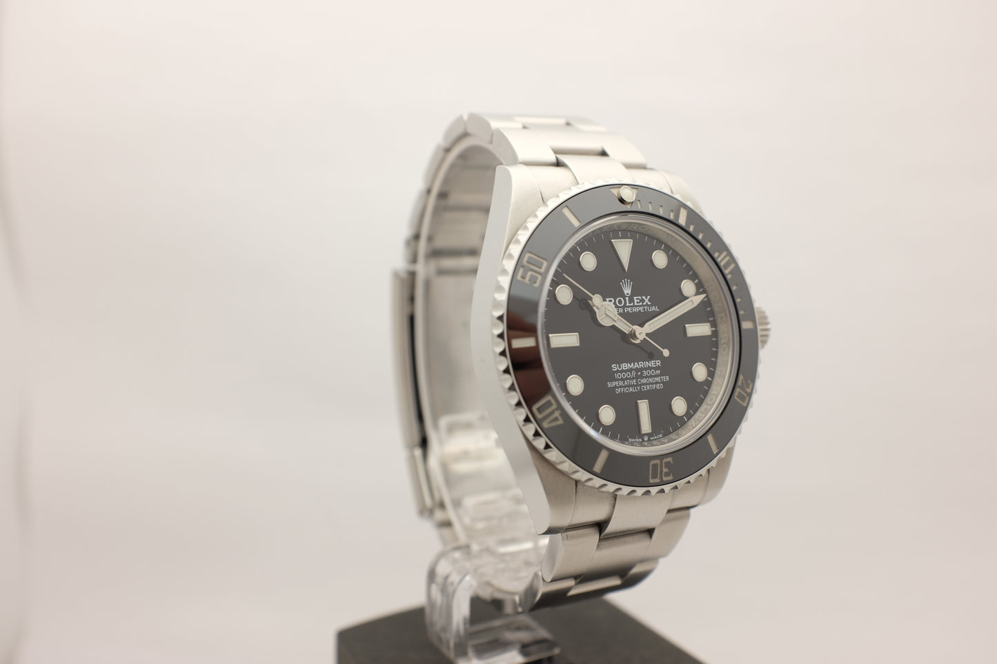 Rolex Submariner Steel No Date Ceramic 41MM 124060 Box Papers 2021