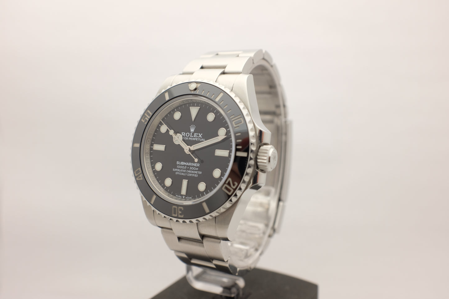 Rolex Submariner Steel No Date Ceramic 41MM 124060 Box Papers 2021