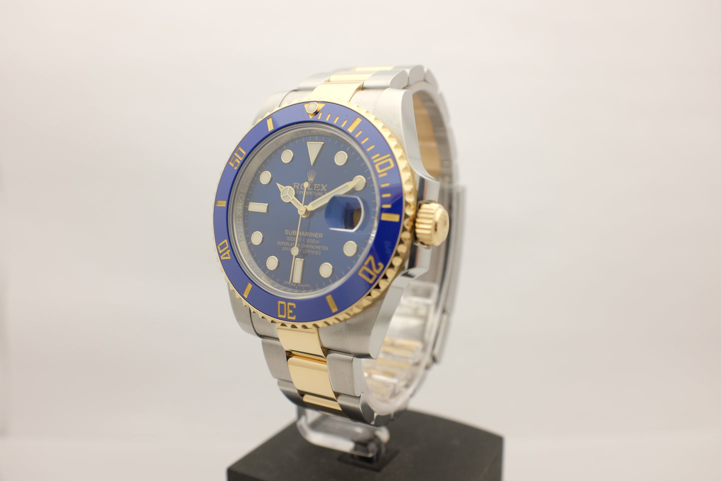 Rolex Submariner 18K Steel Ceramic “SunBurst Dial” 40MM 116613LN Box Papers 2019