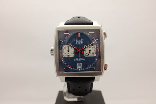 Tag Heuer Monaco Chronograph 39MM CAW211P.FC6356 Box Papers
