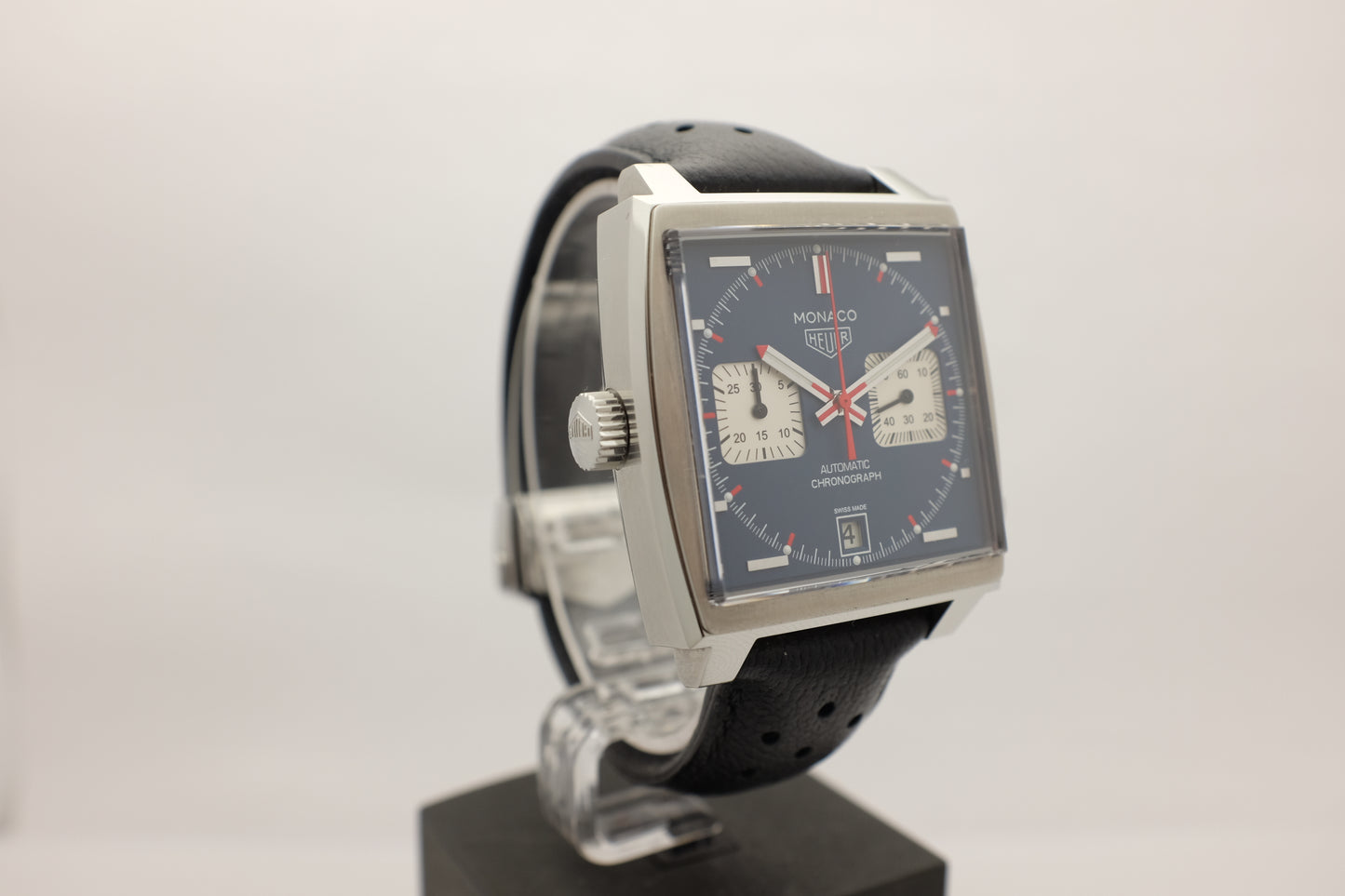 Tag Heuer Monaco Chronograph 39MM CAW211P.FC6356 Box Papers
